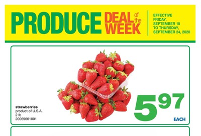 Wholesale Club (West) Produce Deal of the Week Flyer September 18 to 24