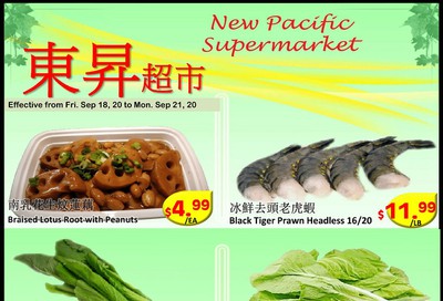 New Pacific Supermarket Flyer September 18 to 21