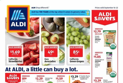 ALDI (AL, GA, IL, MO, NC, NY, OH, SC, TN) Weekly Ad Flyer September 16 to September 22