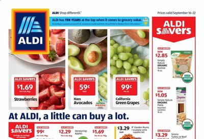 ALDI (FL) Weekly Ad Flyer September 16 to September 22