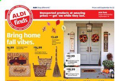 ALDI (IN) Weekly Ad Flyer September 16 to September 22