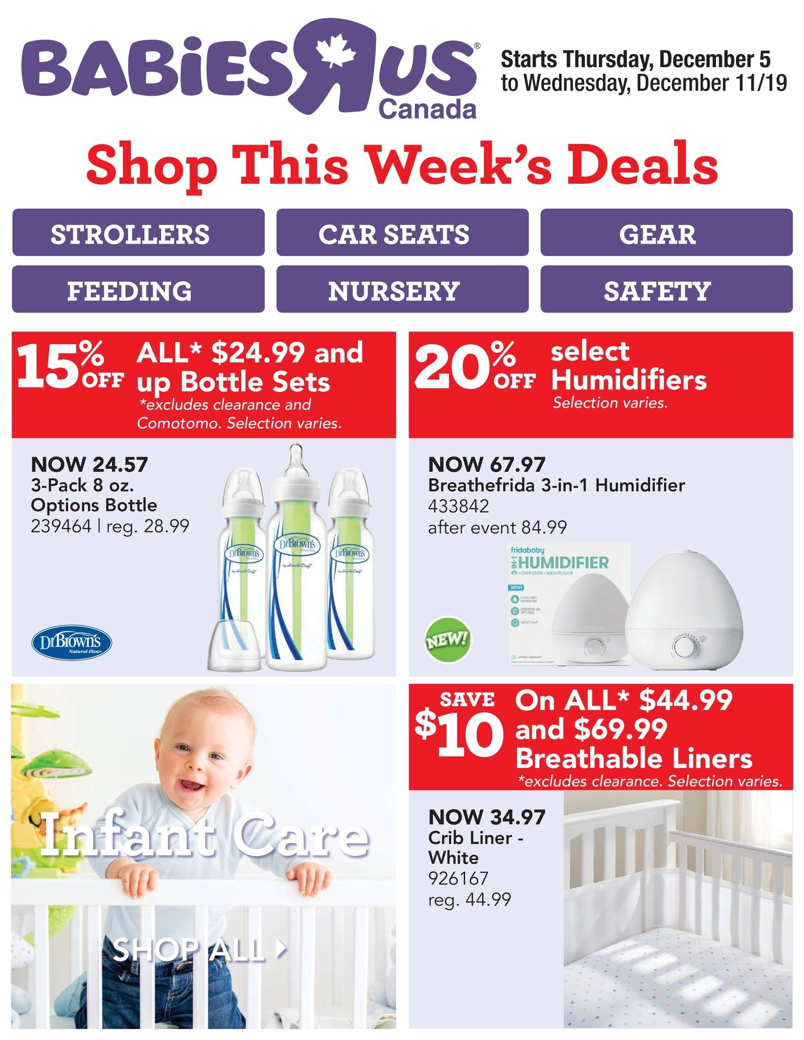 Babies R Us Flyer December 5 to 11