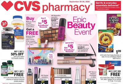 CVS Pharmacy Weekly Ad Flyer September 20 to September 26