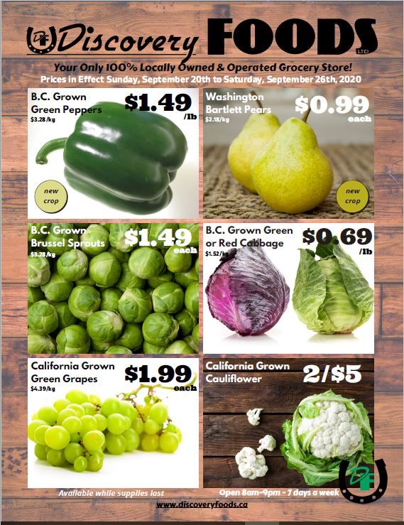Discovery Foods Flyer September 20 to 26