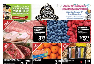 Farm Boy (Burlington and Oakville) Flyer December 5 to 11