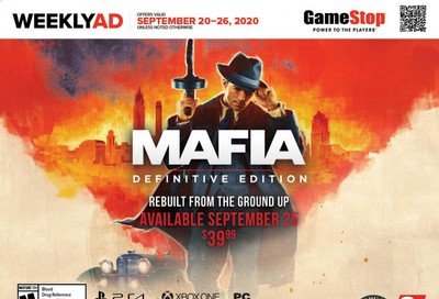 GameStop Weekly Ad Flyer September 20 to September 26