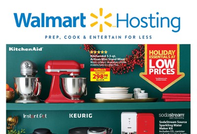 Walmart Holiday Hosting Flyer December 5 to 24