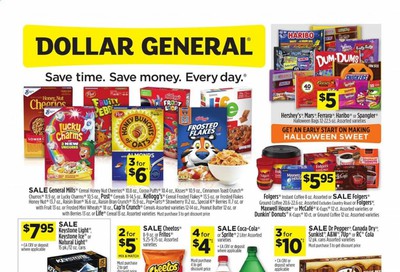 Dollar General (TX) Weekly Ad Flyer September 20 to September 26