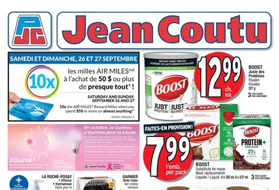 Jean Coutu (QC) Flyer September 24 to 30