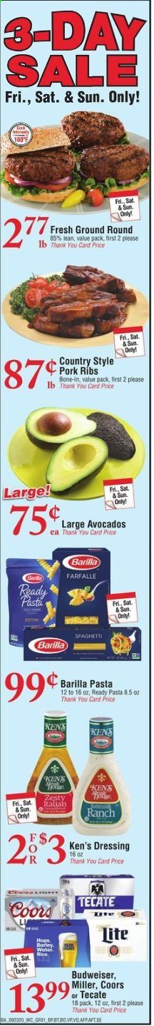 Bashas' (AZ) Weekly Ad Flyer September 23 to September 29
