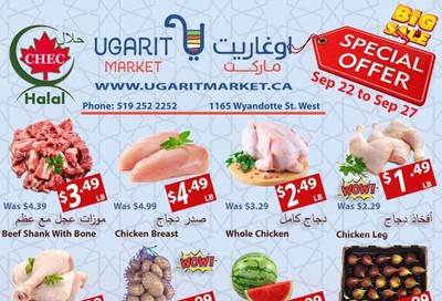 Ugarit Market Flyer September 22 to 27