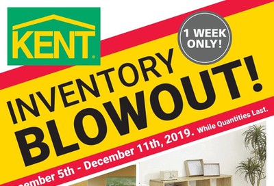 Kent Building Supplies Flyer December 5 to 11