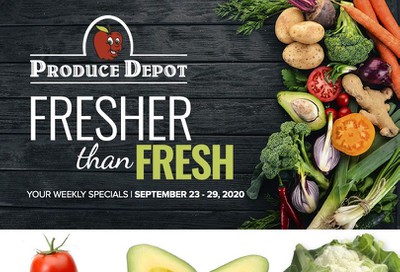 Produce Depot Flyer September 23 to 29