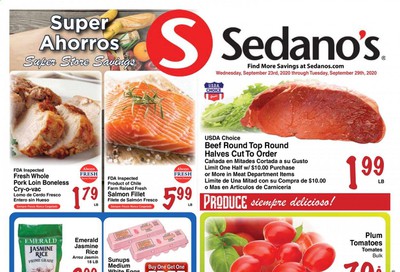 Sedano's Weekly Ad Flyer September 23 to September 29