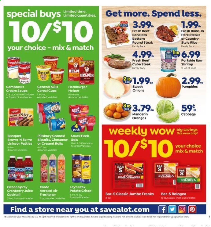 Save a Lot Weekly Ad Flyer September 23 to September 29