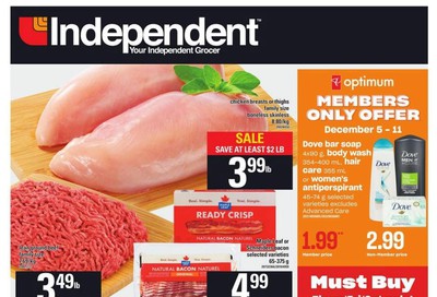 Independent Grocer (West) Flyer December 5 to 11