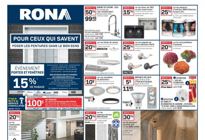 Rona (QC) Flyer September 24 to 30