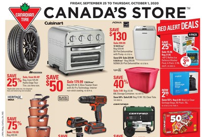 Canadian Tire (ON) Flyer September 25 to October 1