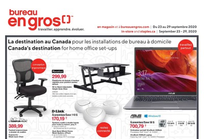 Bureau En Gros Flyer September 23 to 29