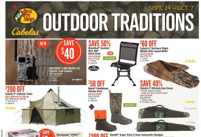 Cabela's Flyer September 24 to October 7