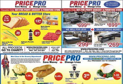 Price Pro Flyer September 23 to 29
