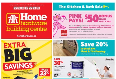 Home Hardware Building Centre (BC) Flyer September 24 to 30