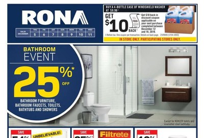 Rona (West) Flyer December 5 to 11
