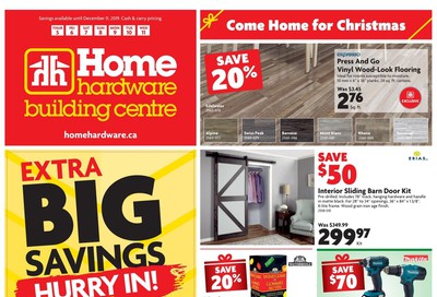 Home Hardware Building Centre (ON) Flyer December 5 to 11