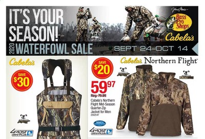 Bass Pro Shops Weekly Ad Flyer September 24 to October 14
