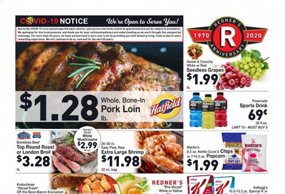 Redner's Markets Weekly Ad Flyer September 24 to September 30