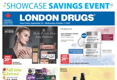 London Drugs Showcase Savings Event Flyer September 25 to October 7