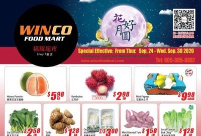 WinCo Food Mart (HWY 7) Flyer September 24 to 30