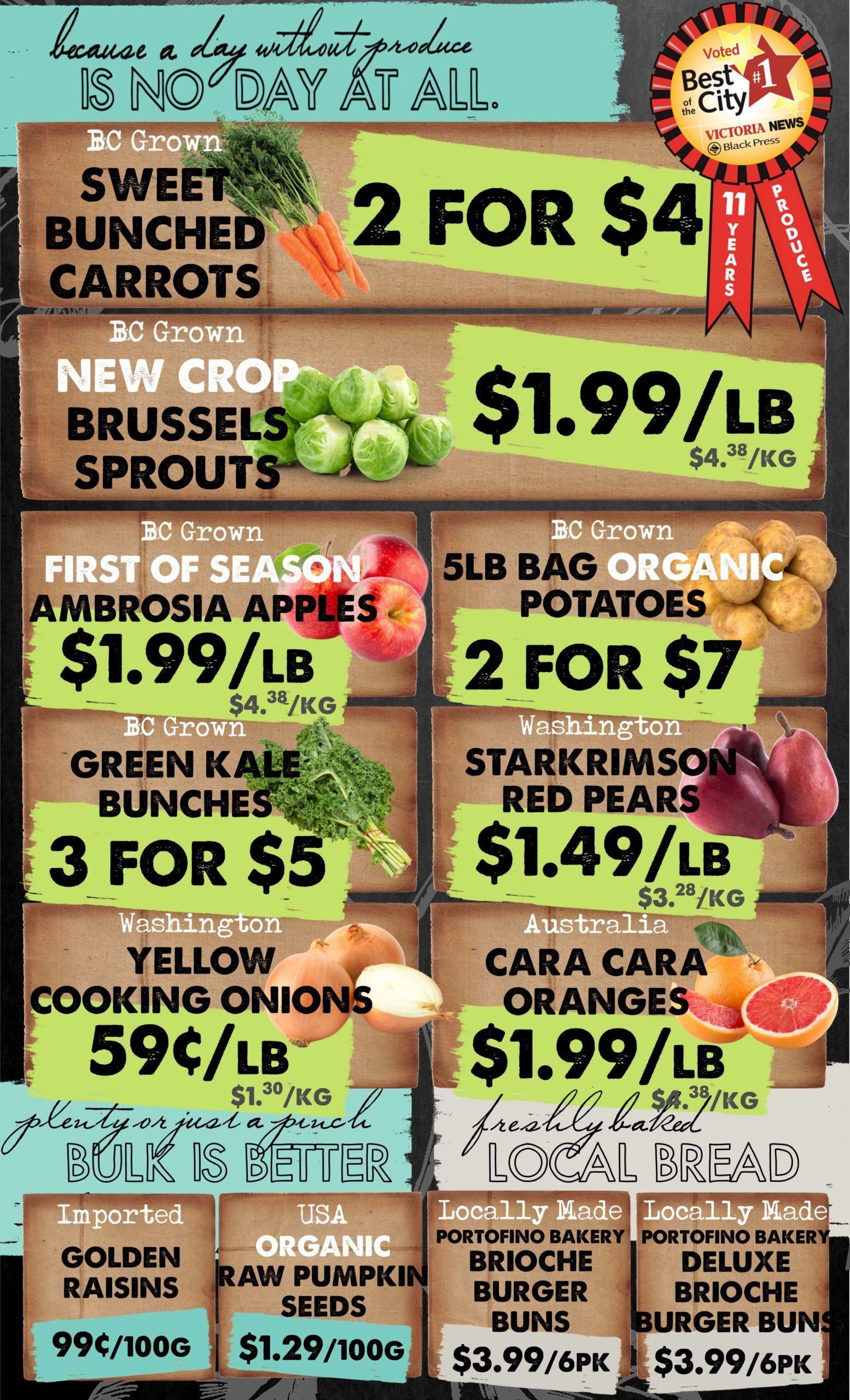 The Root Cellar Flyer September 24 to 30