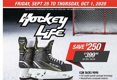 Pro Hockey Life Flyer September 25 to October 1