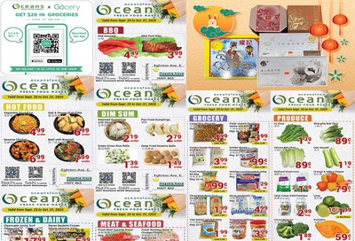 Oceans Fresh Food Market (Mississauga) Flyer September 25 to October 1