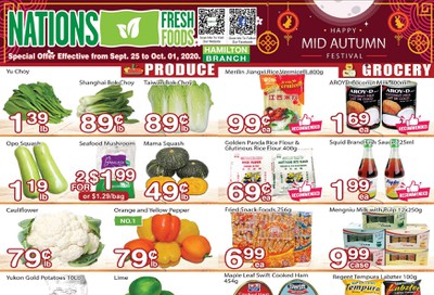 Nations Fresh Foods (Hamilton) Flyer September 25 to October 1