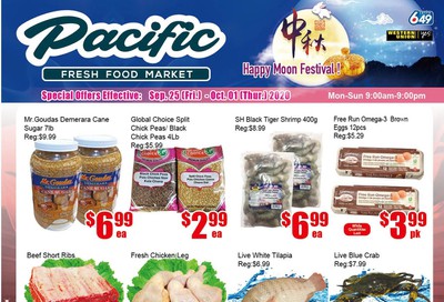 Pacific Fresh Food Market (Pickering) Flyer September 25 to October 1