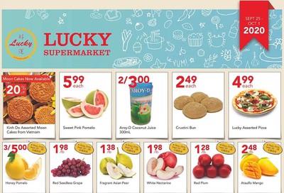 Lucky Supermarket (Surrey) Flyer September 25 to October 1