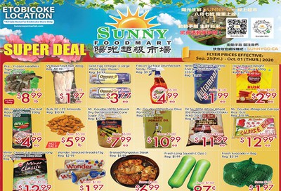 Sunny Foodmart (Etobicoke) Flyer September 25 to October 1