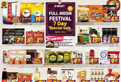 H Mart (West) Flyer September 25 to October 1