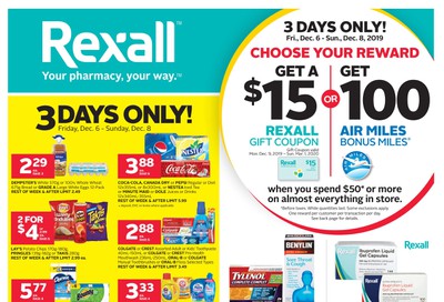 Rexall (West) Flyer December 6 to 12