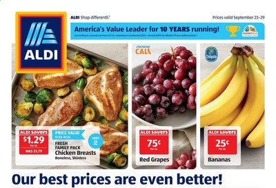 ALDI (CA, IL, OH, WI) Weekly Ad Flyer September 23 to September 29