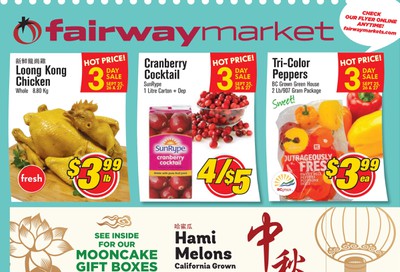 Fairway Market Flyer September 25 to October 1