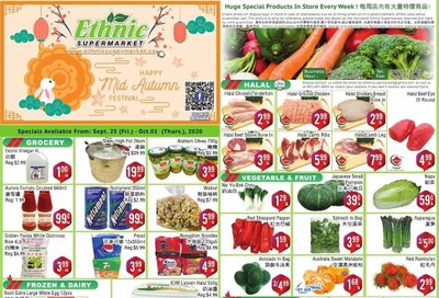 Ethnic Supermarket Flyer September 25 to October 1