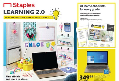 Staples Weekly Ad Flyer September 27 to October 3