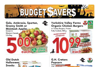 Buy-Low Foods Budget Savers Flyer September 27 to October 24