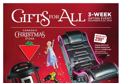 Canadian Tire Gifts For All Flyer December 6 to 24
