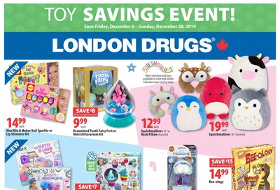 London Drugs Toy Savings Event Flyer December 6 to 29