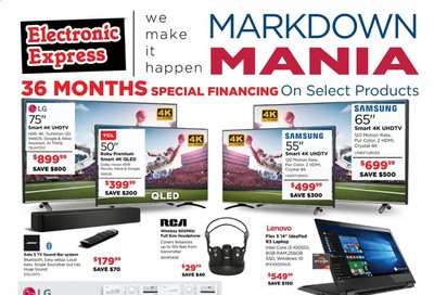 Electronic Express Weekly Ad Flyer September 27 to October 3