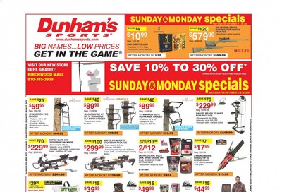Dunham's Sports (MI) Weekly Ad Flyer September 26 to October 1